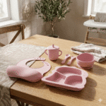 SET BABERO Y PLANTOS DE SILICONA PARA BEBE