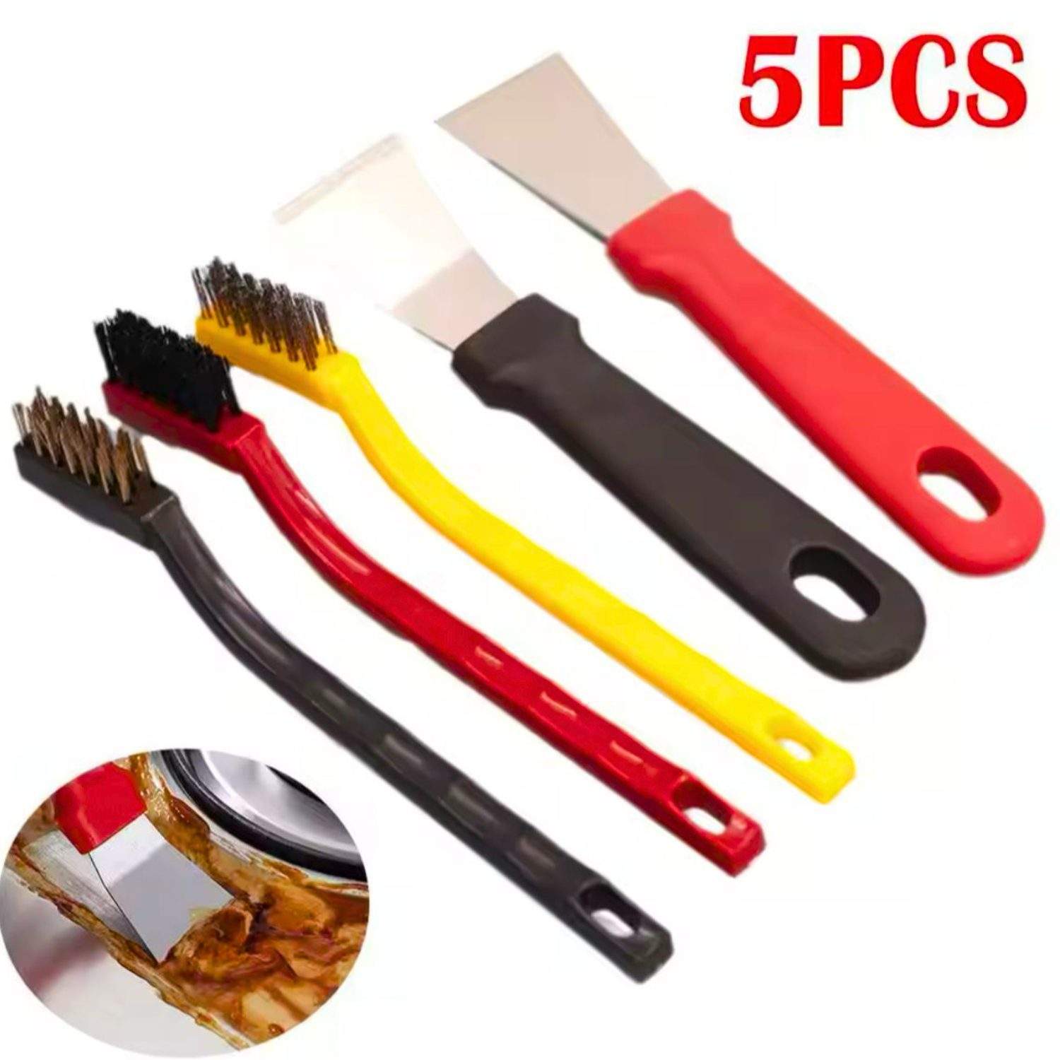 Pack de cepillos espatula de cocina PACK DE CEPILLOS + ESPÁTULA DE COCINA - Imagen 1