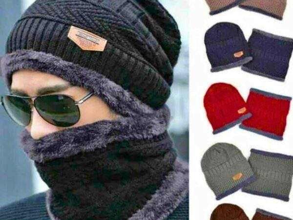 GORRO CON CUELLERA