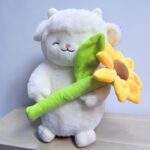 PELUCHE CORDERO CON GIRASOL