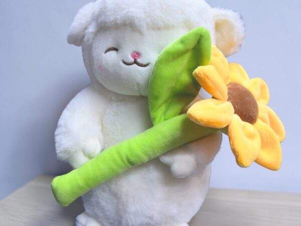 PELUCHE CORDERO CON GIRASOL