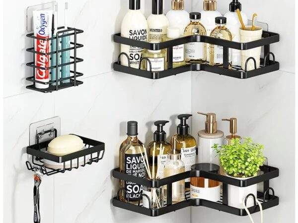 SET X 4 ORGANIZADORES DE BAÑO 