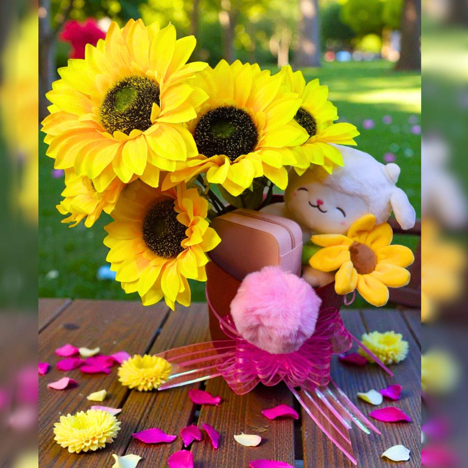 Combo girasol para mama COMBO GIRASOL PARA MAMÁ - Imagen 1