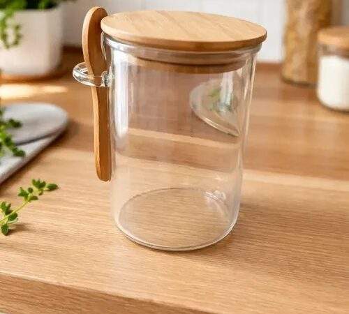 FRASCO DE BAMBU MEDIANO