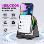 SOPORTE DE CELULAR CON PARLANTE INDUCCION