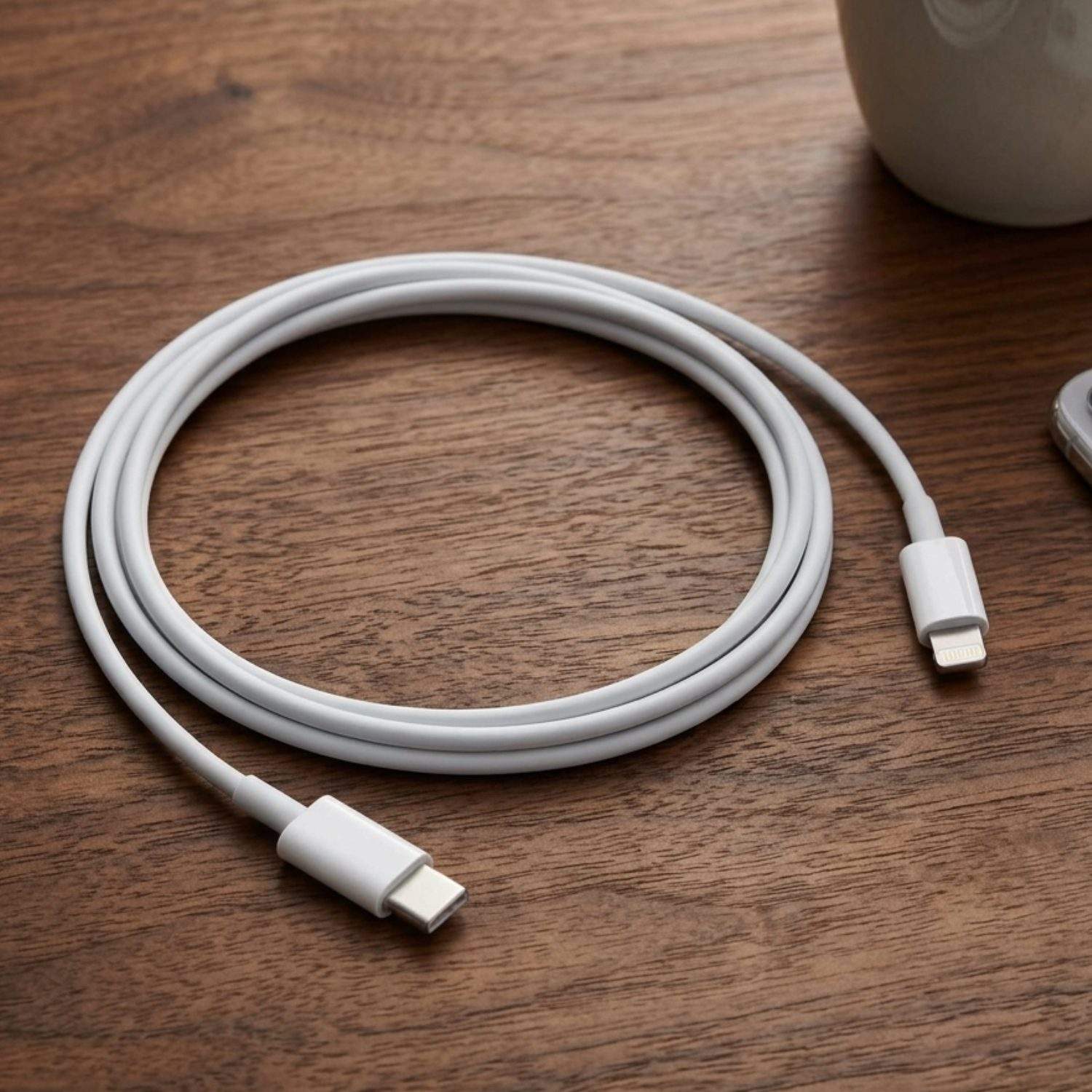 B (1) CABLE IPHONE LIGHTNING - Imagen 1
