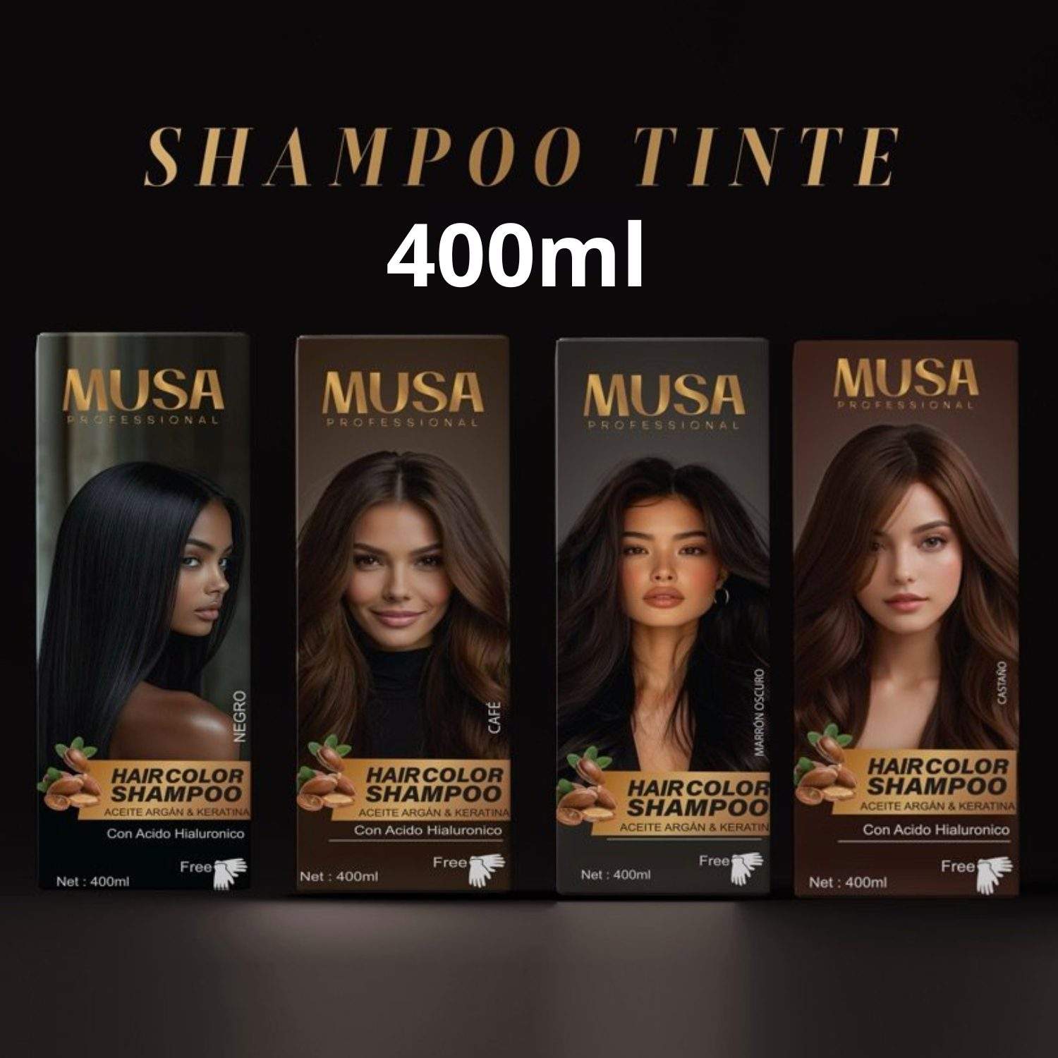 Lo Go (8) SHAMPOO MUSSA 400ML - Imagen 1