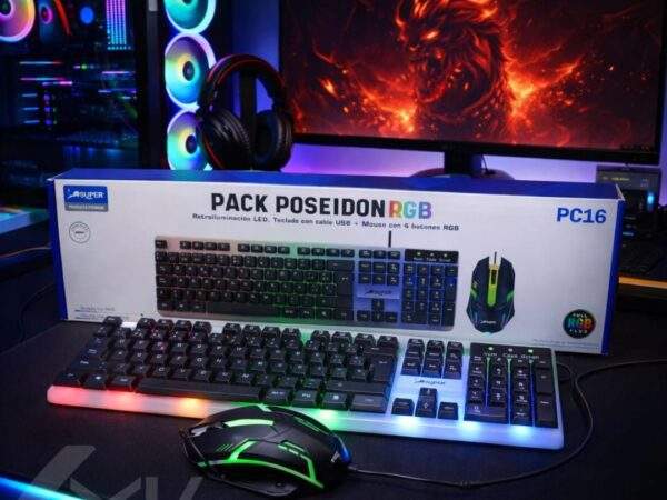 TECLADO + MAUSE RGB