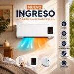 CALEFACTOR DE PARED 2 EN 1