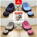 SILLON PUFF INFLABLE CON COJÍN POSA PIES - Imagen 3