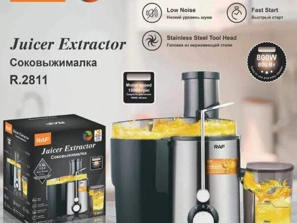 EXTRACTOR DE JUGOS ELÉCTRICO RAF R.2811
