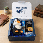 CAJA SORPRESA PINGUINO