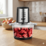 PROCESADOR DE ALIMENTOS CON BASE DE VIDRIO 2L RAF