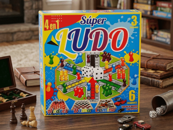 SUPER LUDO 4 EN 1