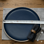PLATO ELEGANTE DE 27CM PLOMO - Imagen 3