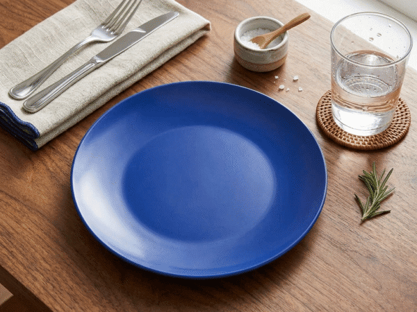 PLATO DE 26CM AZUL