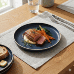 PLATO ELEGANTE DE 27CM PLOMO