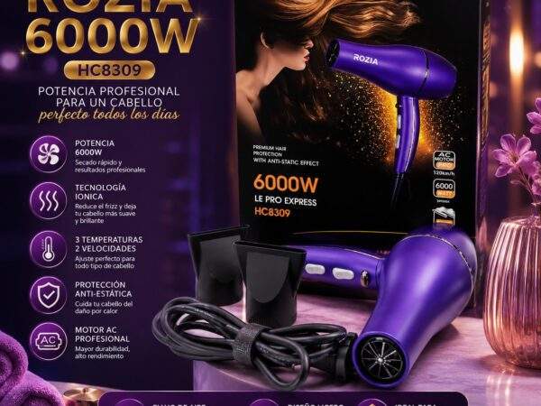SECADORA ROZIA 6000W HC8309