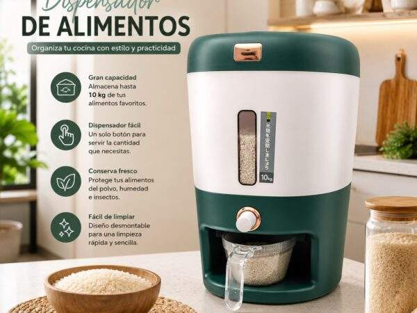 DISPENSADOR DE ARROZ 10KG