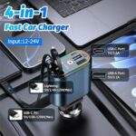 CARGADOR DE RGB 4 EN 1 CON PROYECTOR