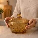 OLLA DE VIDRIO CON TAPA – ELEGANCIA PARA TU COCINA 