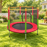 TRAMPOLIN INFANTIL CON RED DE SEGURIDAD - Imagen 3