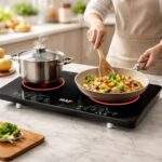 COCINA DE INDUCCION DOBLE HORNILLA RAF - Imagen 2