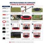 TRAMPOLIN INFANTIL CON RED DE SEGURIDAD - Imagen 5