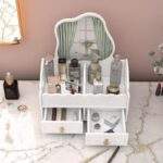 ORGANIZADOR COSMETIQUERO CON ESPEJO D-213