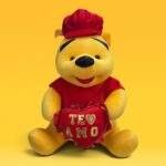 PELUCHE WINNIE POOH “TE AMO”