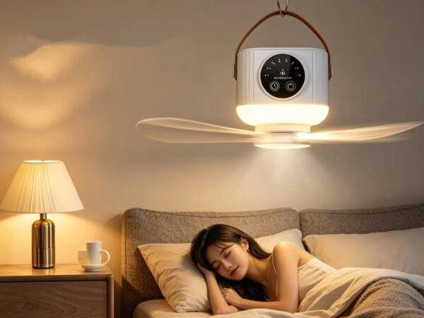 VENTILADOR DE TECHO CON LÁMPARA LED