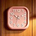 RELOJ ELEGANTE CUADRADO PASTEL
