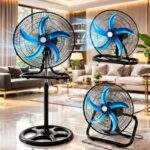 VENTILADOR 3 EN 1 DE 5 ASPAS EN 18 PULGADAS