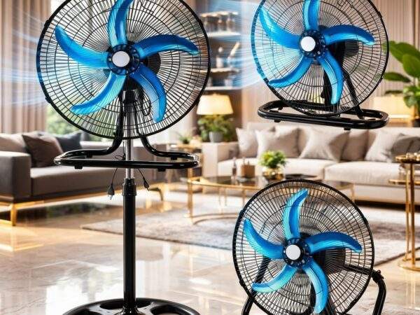 VENTILADOR 3 EN 1 DE 5 ASPAS EN 18 PULGADAS