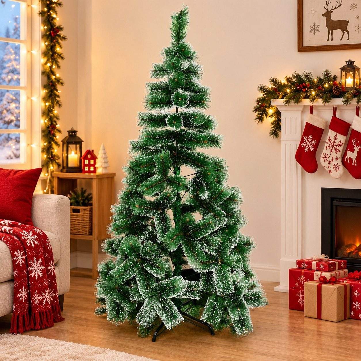 WhatsApp Image 2026-10-02 at 18.19.13 ARBOL DE NAVIDAD CON NIEVE - Imagen 1