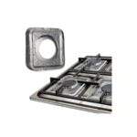 PROTECTORES DE HORNILLA PARA COCINA DE ALUMINIO X12 UNID - Imagen 2
