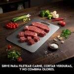 TABLA PARA PICAR DE ACERO INOXIDABLE - Imagen 2